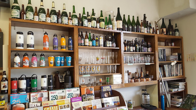 bottles and books